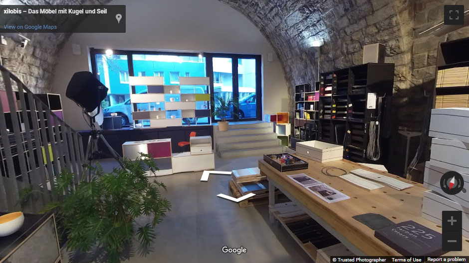 Google 3-D shop visit